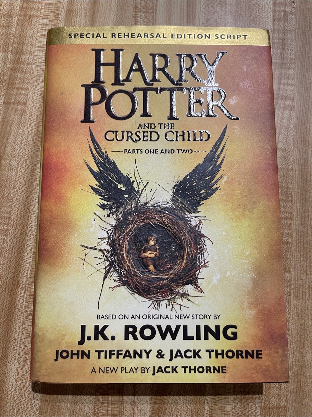 Harry Potter and the Cursed Child book